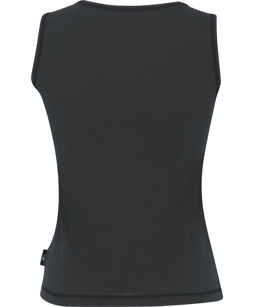 Wacoal Functional Training Breathable Sleeveless Tank Size Size S Women's Top, U-Neck, Anti-Stick, (Main Body), Sweat-Proof Innerwear, Top, CHY040,