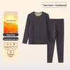 7A Antibacterial Men's Plush Cashmere Silk Thermal Underwear Suit - Autumn Collection