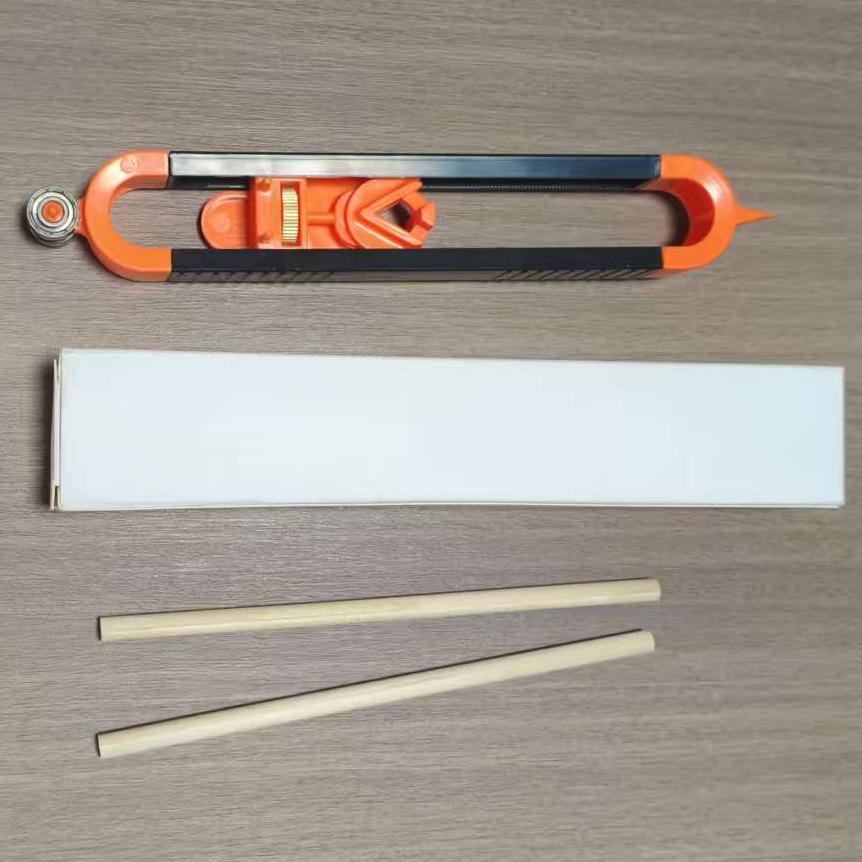 Elliptical Contour Gauge & Profiler Ruler for Woodworking Measurements