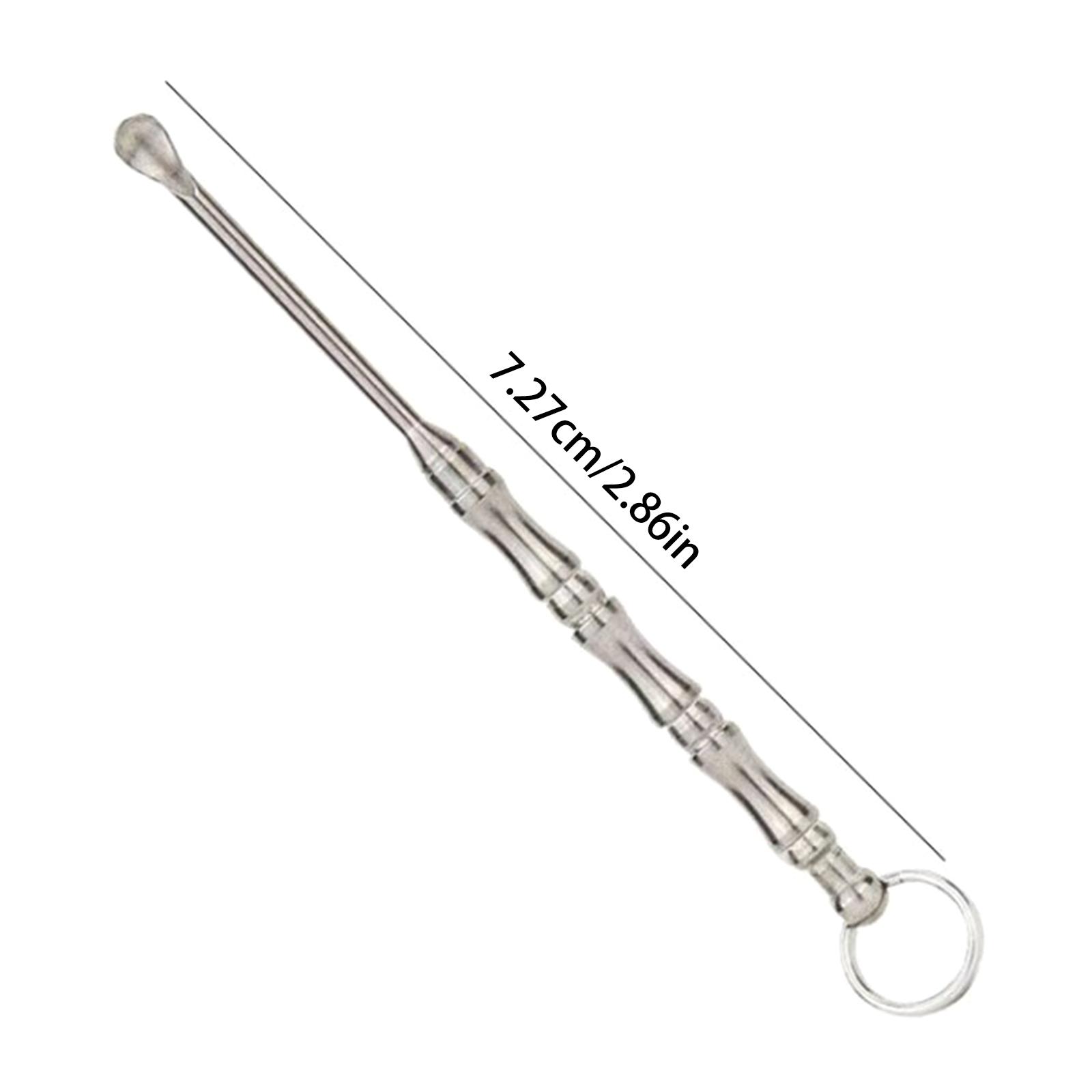 Retro Imitation Brass Ear Pick Set, Portable Ear Cleaning Tools, Metal Ear Wax Remover for Daily Ear Care