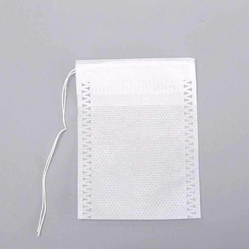 100Pcs Teabags Empty Scented Tea Bags Seal Filter Paper Herb Loose Tea Bolsas