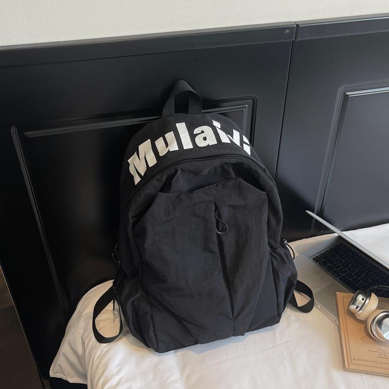 School bag niche lightweight anti-splashing high school students men and women large capacity sports outdoor backpack travel backpack