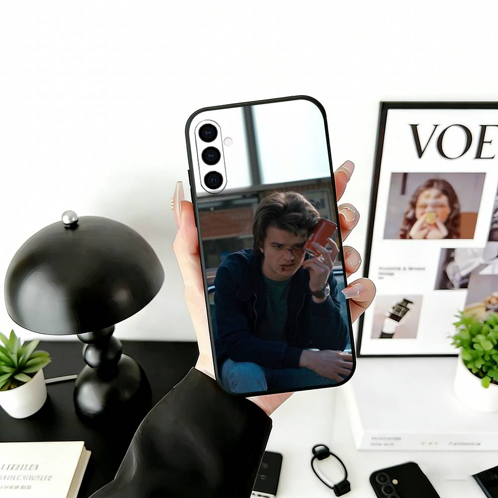 J-Joe K-Keery Actor Phone Case For Samsung Galaxy A73,A72,A71,A70,A53,A52,A51,Others Soft Black Cover