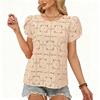 Women's Casual Round Neck T-Shirt Short Sleeve Top