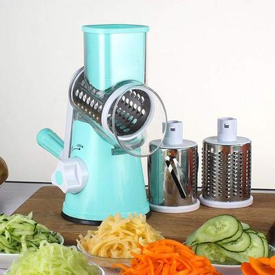 Manual Vegetable Cutter Slicer Kitchen Accessory Multifunctional Round Potato Cheese Gadget