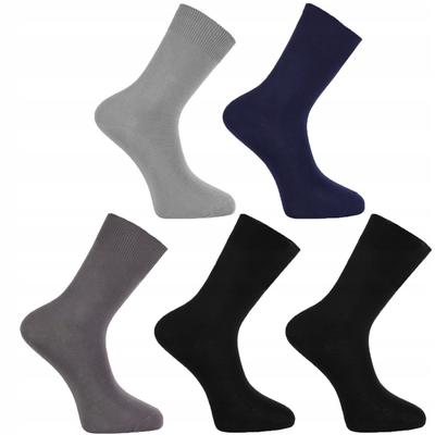 Men's Socks Smooth Elegant Suit Socks 5 Pairs 43-45 Moraj