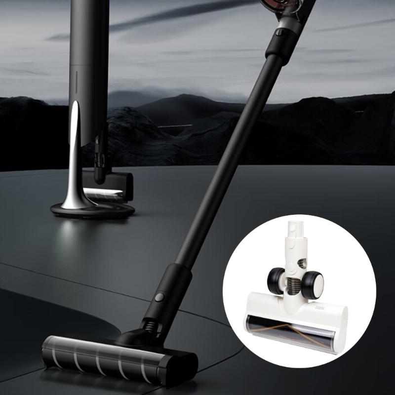 Vacuum Cleaner Brush Head Replacement for Wireless Models R 10 T20 T30 Dust Collector Spare Attachment with LED Light