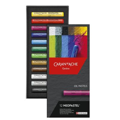 Neopastel 12-Color Set 7400-312 [Genuine Japanese Product]