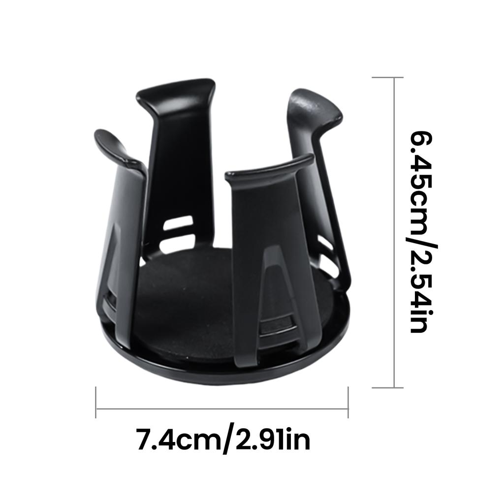 Car Cup Holders 1 Pair Beverage Rack Automotive Interior Adhesive Cup Mount Storage Accessories For Vehicles Truck Van SUV RV