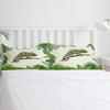 Set Biancheria da Letto Animale Camaleonte Foglie 3 Pezzi Bambini Ragazzi Ragazze Copripiumino Federa Bambini Adulti Coperta Piumino Set Letto Matrimoniale Tessile per la Casa