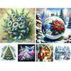 5D DIY Full Round Drill Diamond Painting Christmas Kit Home Decor Art Craft