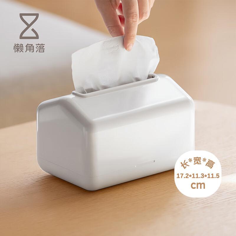 LazCorner Light Luxury Spring-Loaded Tissue Box