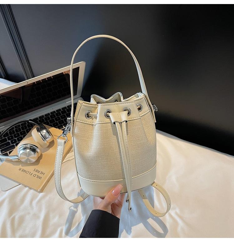 Small bag women's 2025 new versatile casual shoulder messenger bag Korean version ins fashion bucket bag