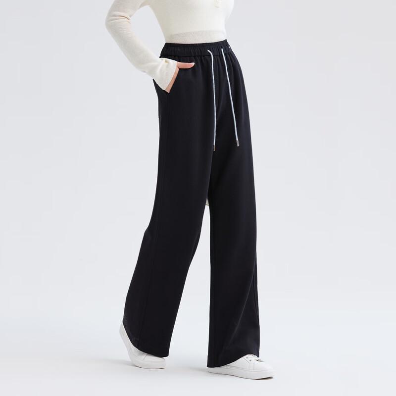 FivePlus Casual Elastic Waist Straight-Leg Pants