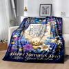 Mother's Love And Inspiration Blanket Suitable for sofas,travel, living rooms also a good gift for friends and family Suitable for all seasons.