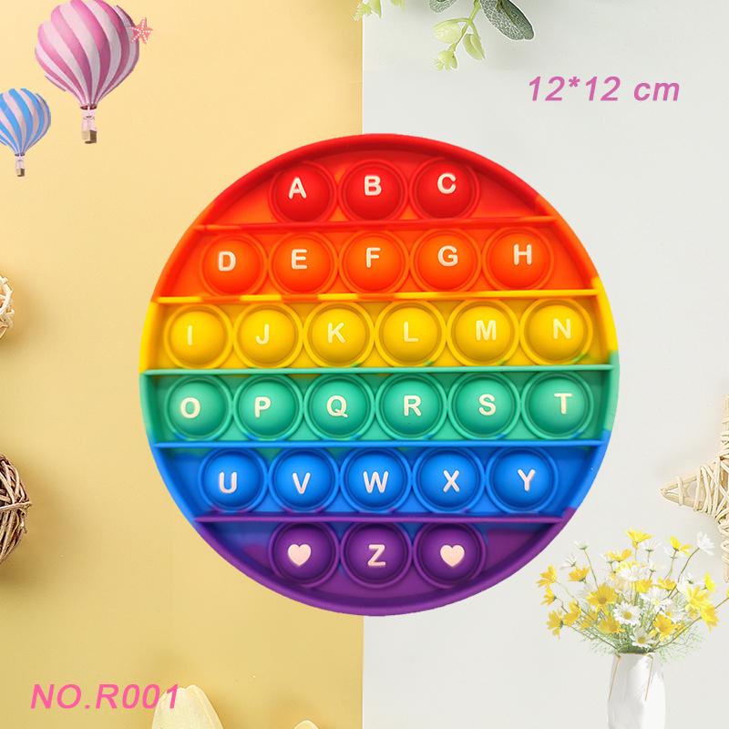 Hot Push Bubble Fidget Toys Adult Stress Relief Sensory Toy Antistress Soft Squishy Anti-Stress Gift Anti Stress Box Game