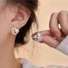 Gold Woven Ball Stud Earrings: Luxurious, Fashionable, Simple, and Versatile Design