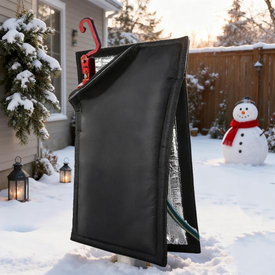 Faucet Insulation Cover Freeze Protection Waterproof Insulated Spigot Cover Winter Faucet Protector for Garden Lawn Faucets Yard Hydrant