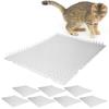 Pet Kenkodo Cat Prickly Sheets 8 Cat Prevents Intrusion and Tampering Prickly Repellent, (Transparent, Sheets) Mat, (Indoor/Outdoor),