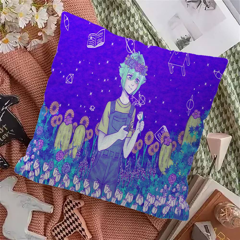 O-Omori Pillow Cover for Bedroom Room and Living Room Sofa Decorative Cushion Cover
