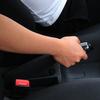 Universelle Auto-Handbremsgriff-Schutzhülle Styling Holz Kohlefaser Dekor Hohe Qualität ABS Glatt SUV Innenzubehör