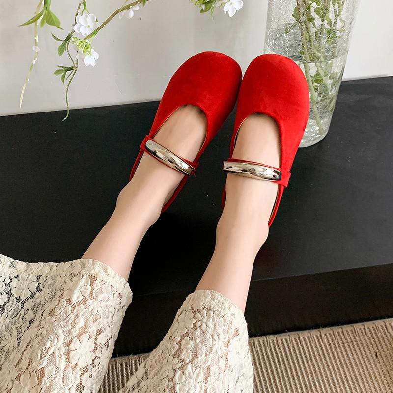Fashion 2025 New Women's Flats Slippers Suede Fad Shoes New Sandals Summer Casual Comfortable Half Slippers Woman Slides Sandals