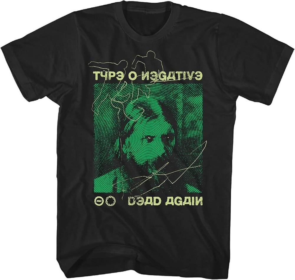 Тип O Negative Dead Again Унисекс ВСЕ размеры Унисекс Футболка E688 Унисекс Футболка XXXL