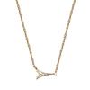 Light Luxury Necklace for Women, Paris Tower, France, Niche Design, Mini Clavicle Chain