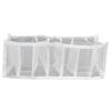 Underwear Storage Box Breathable Foldable Multiple Cells Drawer Organizer for Bras Socks7 Cells