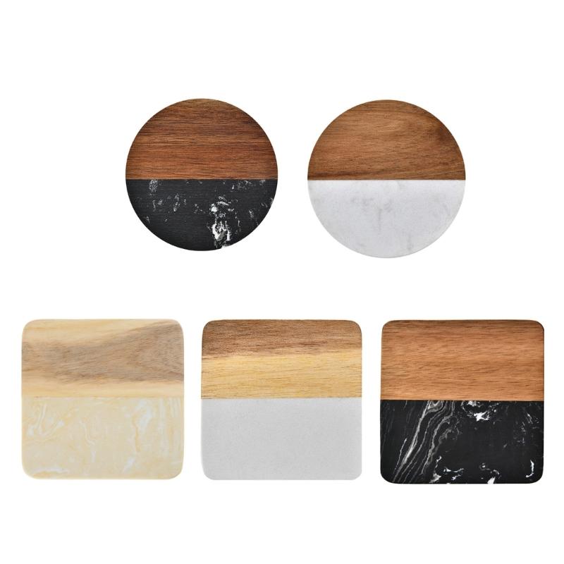 Splicing Untersetzer Modernes Mode-Geschenk für Schlafzimmer Wohnzimmer Heimdekorationen