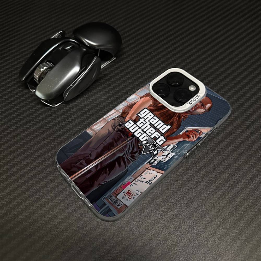San Andreas G-GTA Phone Case For iPhone 16 15 14 13 12 11 Pro Max 17 Plus Colorful Cover