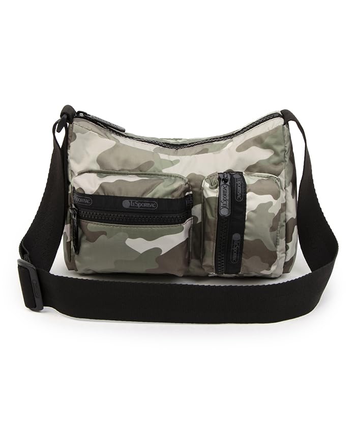 LeSportsac Official Cargo Small Shoulder Camo Cargo Bag/1025 Women's