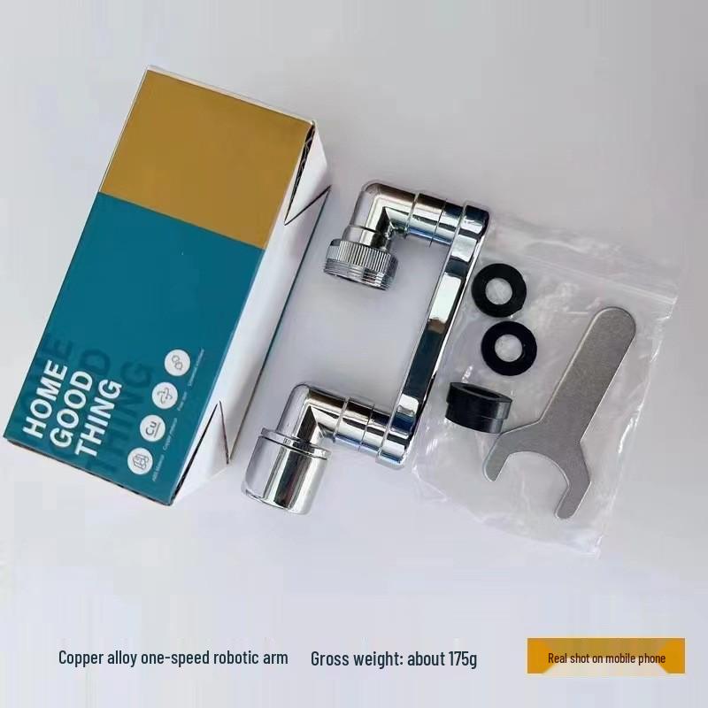 Universal Kitchen Faucet Extension Arm with Anti-Splash Aerator