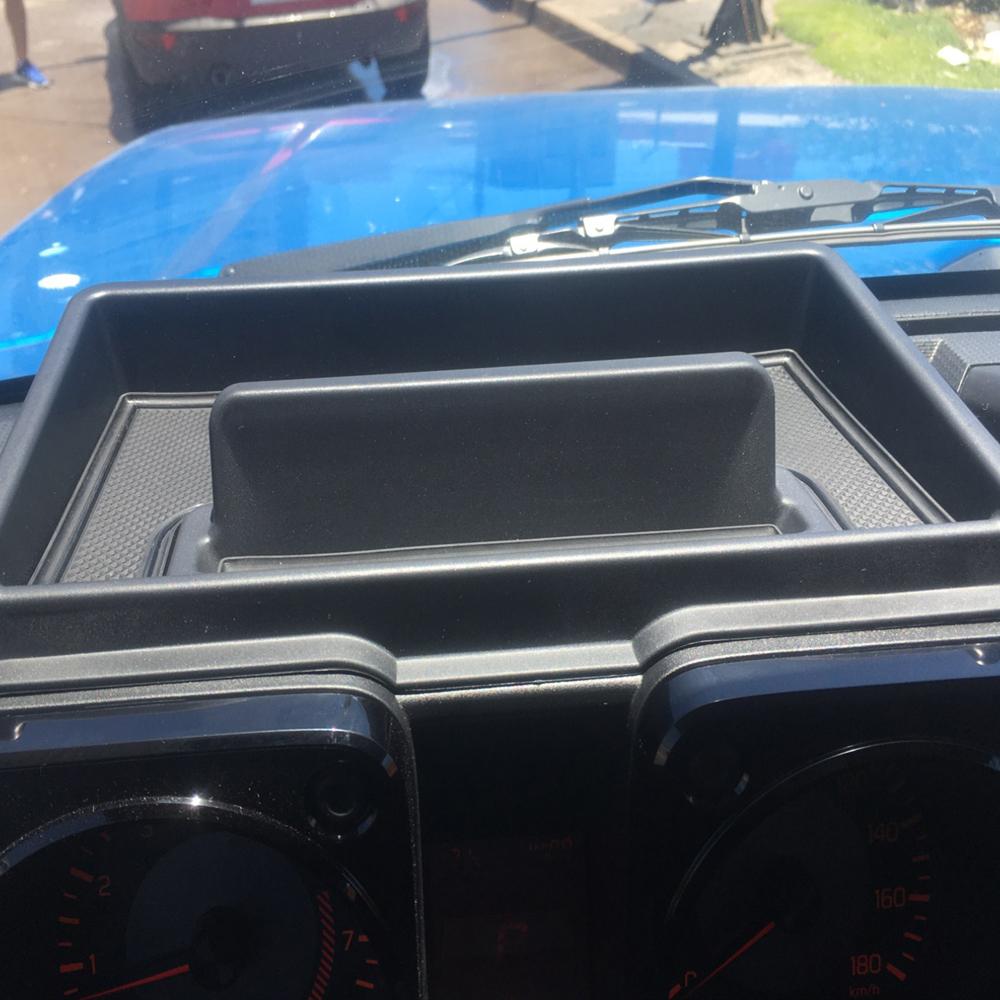 Caja de Almacenamiento de Salpicadero Interior de Coche Bandeja Soporte para Teléfono Consola Central Ordenación Para Suzuki Jimny 2019 2020 2021 Estilo de Coche