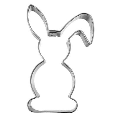 Steel Bunny Cookie Cutter 6 Cm