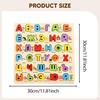 Russian Alphabet Animal Puzzle Learning Toy Matching Game Sorting Blocks Board for