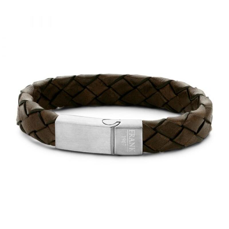 

[Frank 1967] Venetian Leather Bracelet Dark Brown 7FB-0224