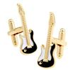 Music Series Men' Fashion Cuff Links Musical Instrument Guitar Microphone Piano Violin Drum DJ Design Quality Brass Cufflinks