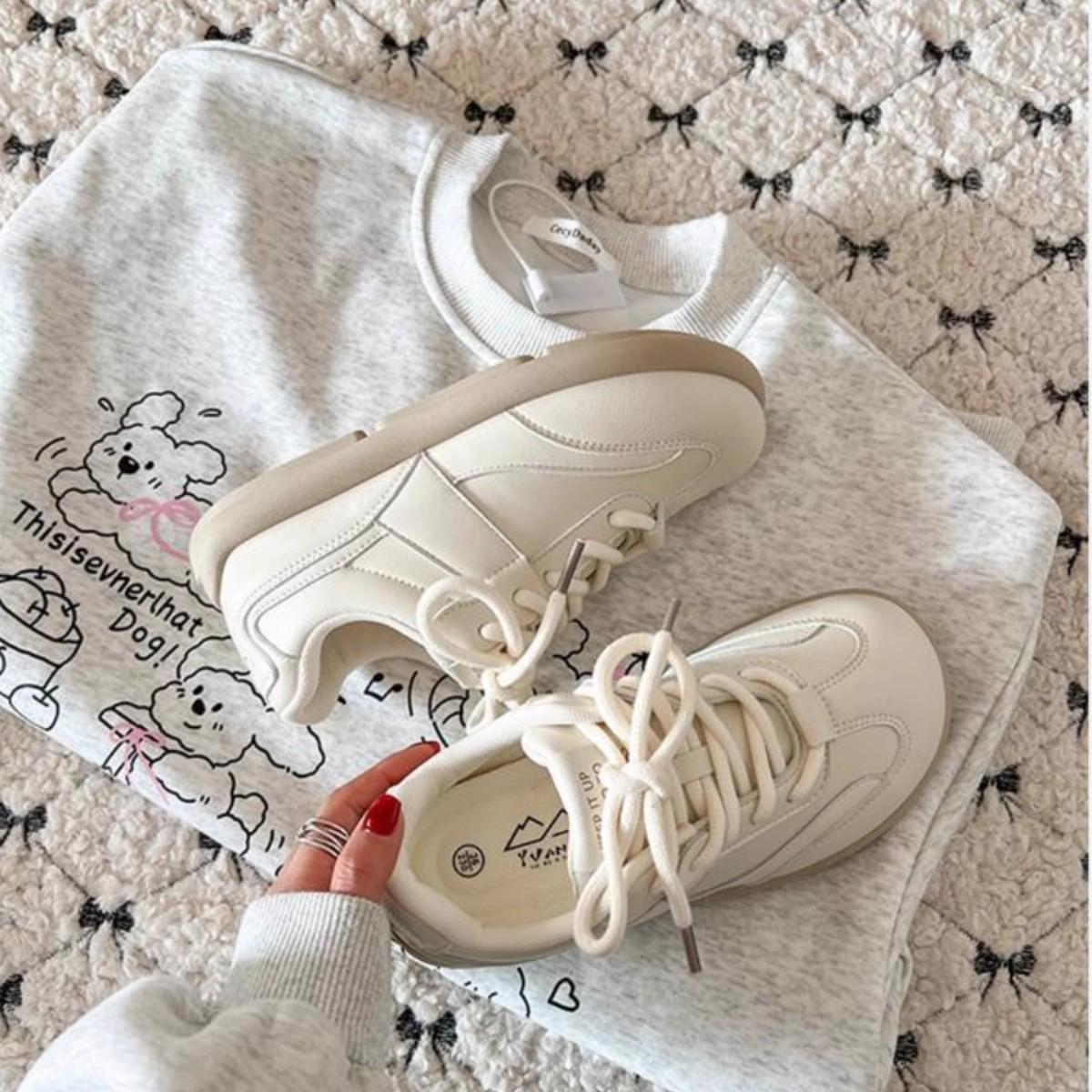 

2025 Retro White Women s Lightweight Canvas Trainers - Versatile Summer Fashion with Soft Sole 38 жовтий/синій