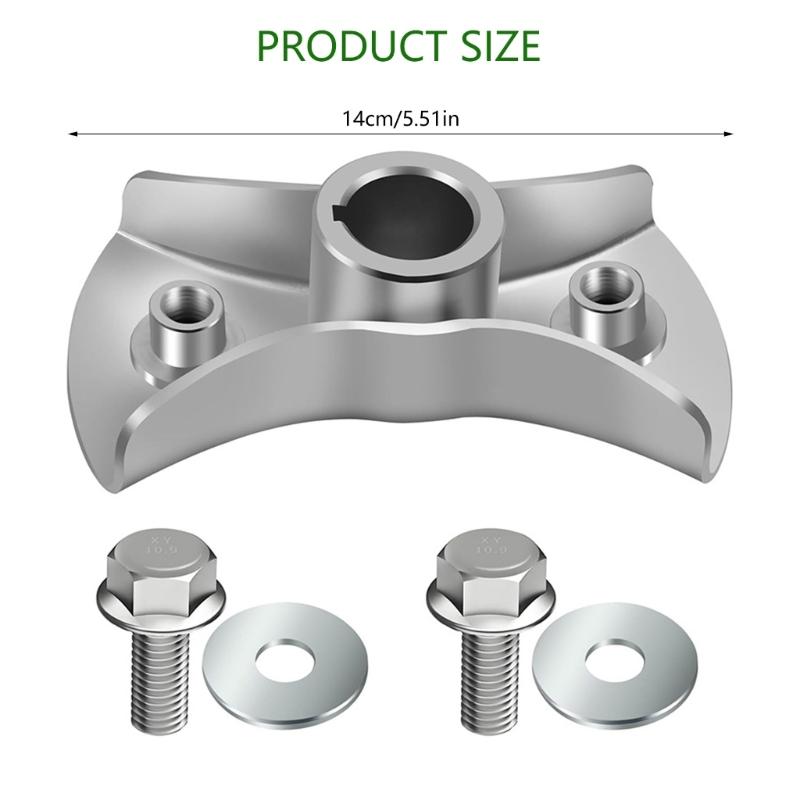 Heat Treated Lawn Mower Blade Bracket Set 72610-VG3-030 Garden Mower Components Bolt & Washer Assembly