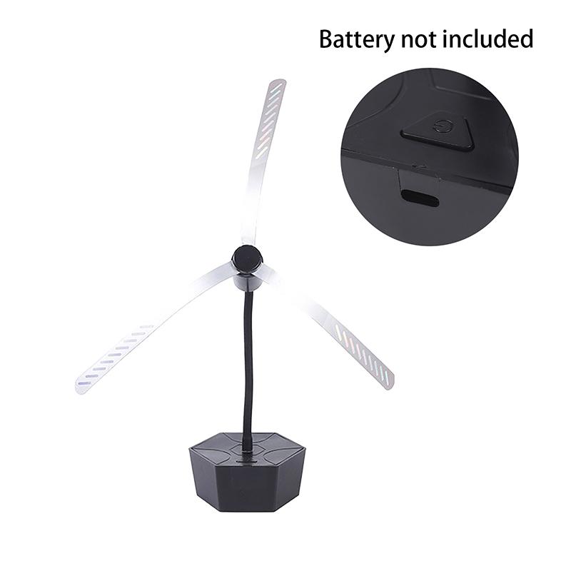 1Pc Flexible Fly Repellent Fans For Outdoor Table Top Tables Battery Type Fly Fan For Food Keep Flies Away