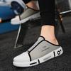 High Quality Comfort Casual Shoes for Men Trend Beach Sports Shoes Low Tops Breathable Lightweight Men Closed Toe Half Slippers
