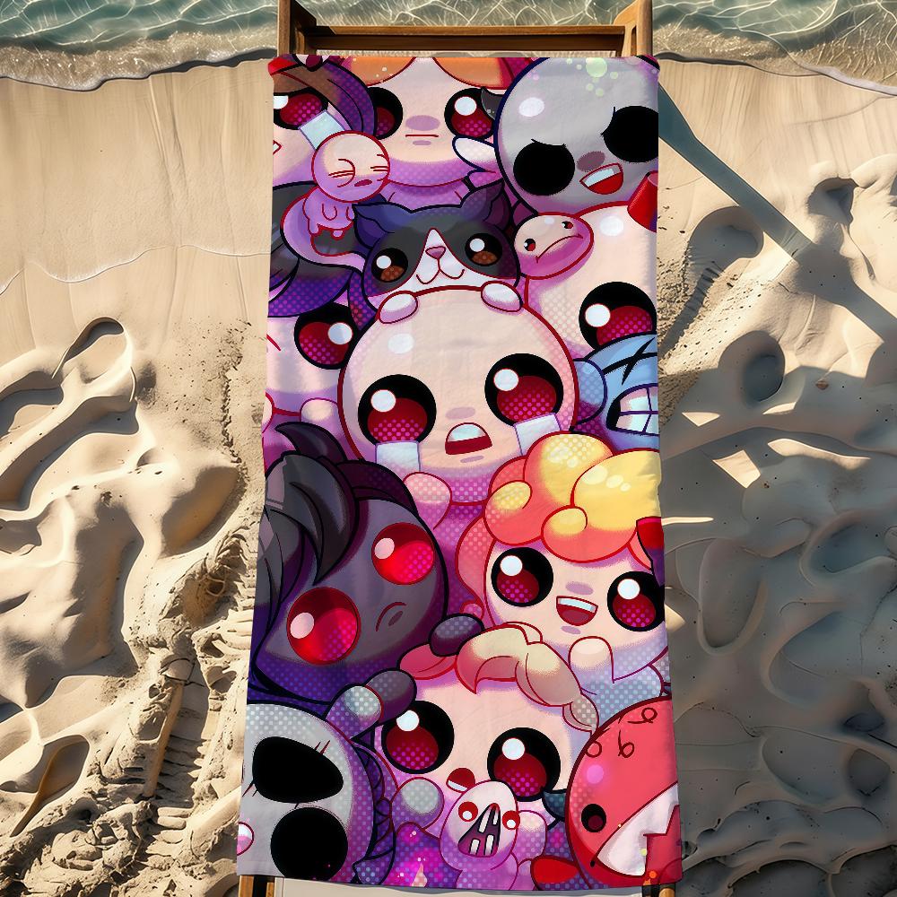 Game Binding of I-Isaac Towel Sports Quick Dry Travel Camping Gear Sandproof Soft Light Large Beach Towel