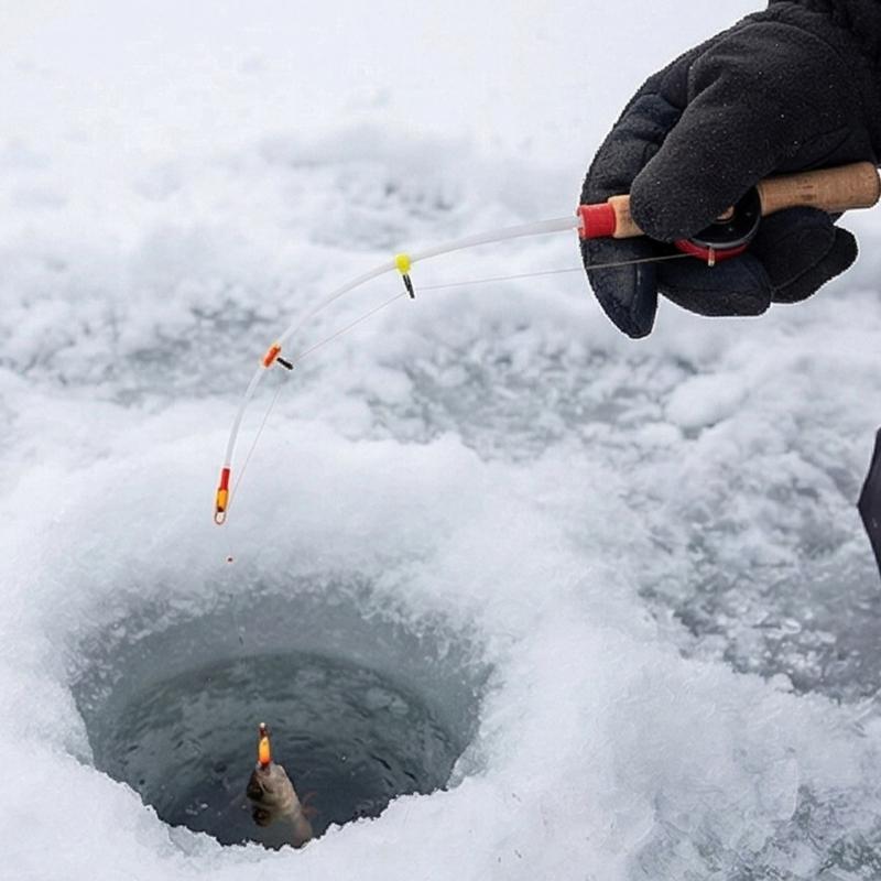 Fishing Tackle Accessories Winter Fishing Rod Bites Strikes Indicator Plastic Mini Top Equipment Tool 100mm Rod Top Tip