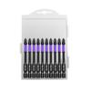 10/20Pcs PH2 Magnetic Batch Head Cross Screwdriver Hardness Impact Drill Bit For Electric Screwdrivers Hand Drills