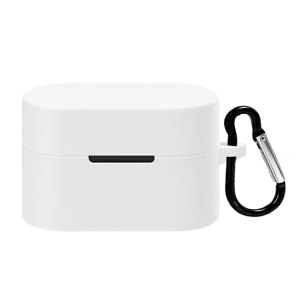 Soft Silicone Protective Cover with Keychain for Sony WF-1000XM6 Washable Sweat Resistant Anti-scratch Earphone Cases Sleeve