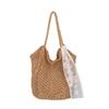 Casual Large-capacity Woven Bag New Hollow Lazy Wind Shoulder Bag Casual Beach Bag Women's Bag