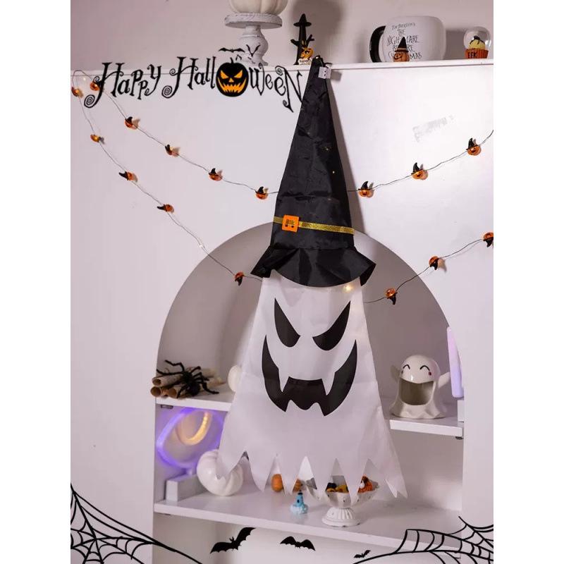 

Pumpkin & Skeleton Luminous Halloween Party Decor Set