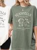 Beach Seashells and Wedding Bells Shirts Bachelorette Unisex Shirts Funny Comfort Shirts Cotton Y2K Top Daily Trendy Streetwear