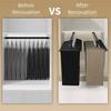 Heavy Duty Pull-out Pants Rack Hanging Trouser Storage Rack Durable Clothes Storage Rod  Daily Use